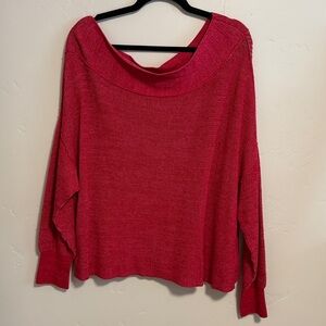 Free People Cranberry Knit Women's Sweater: Gorgeous 😳🤗😍😍